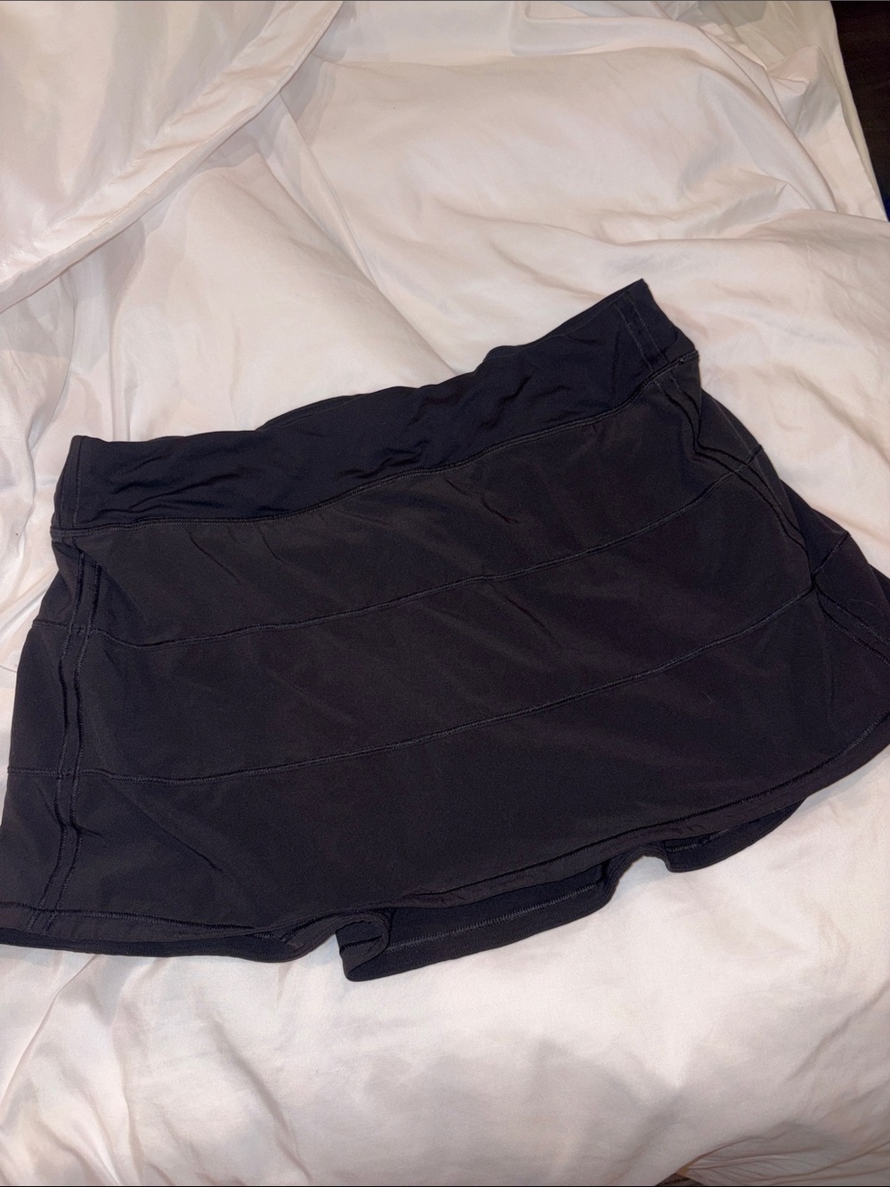 Black Lululemon skirt